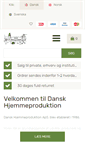 Mobile Screenshot of hjemmeproduktion.dk